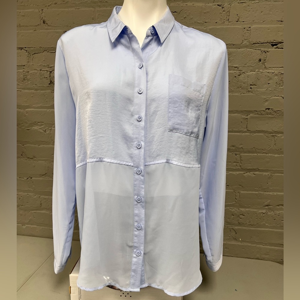 Apt. 9 Sky Blue Collared Shirt